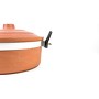 Terracotta Handmade Casserole/Saucepan with handle (2 Ltr. Approx) Home N Earth