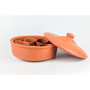 Terracotta Container (1 container ,1 lid , 6 bowls) - Home N Earth