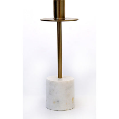Timeless Marble Pillar Candle Stand