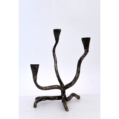 Tree Branch Metal Candleholder