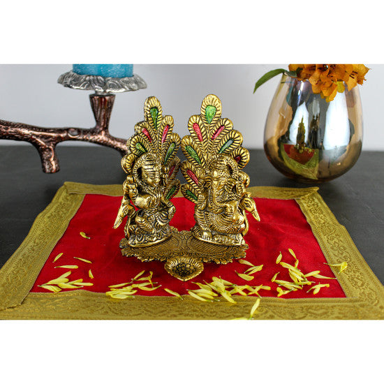 God Laxmi Ganesh Statue Decorative Showpiece