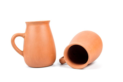 Terracotta Mug Set / Kullhad ( Combo of 6 - 4 mugs) - Home N Earth