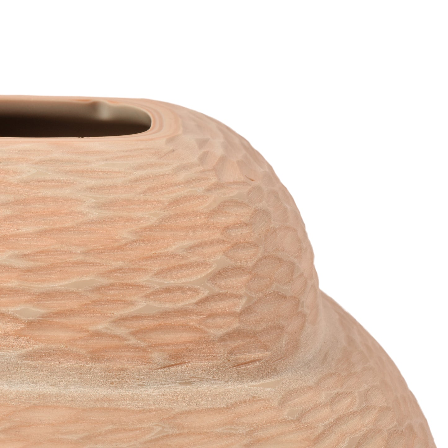 Wooden colour Vase-HOMENEARTH