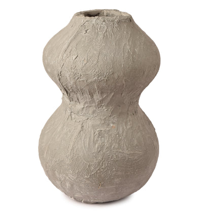 Grey colour Vase-HOMENEARTH