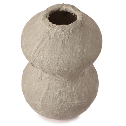 Grey colour Vase-HOMENEARTH