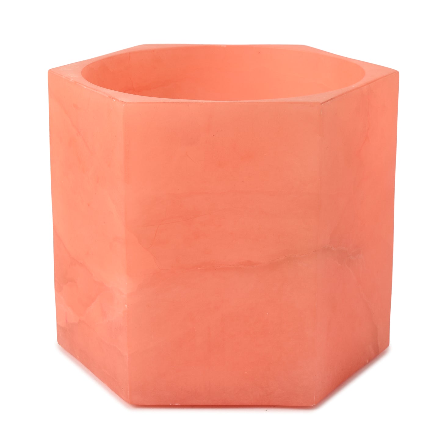 Orange colour Vase-HOMENEARTH