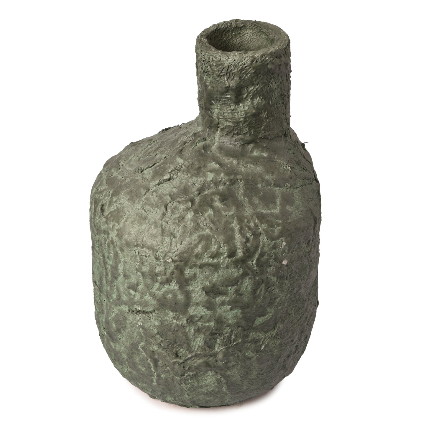 Green Rough Texture Flower Vase/Pot