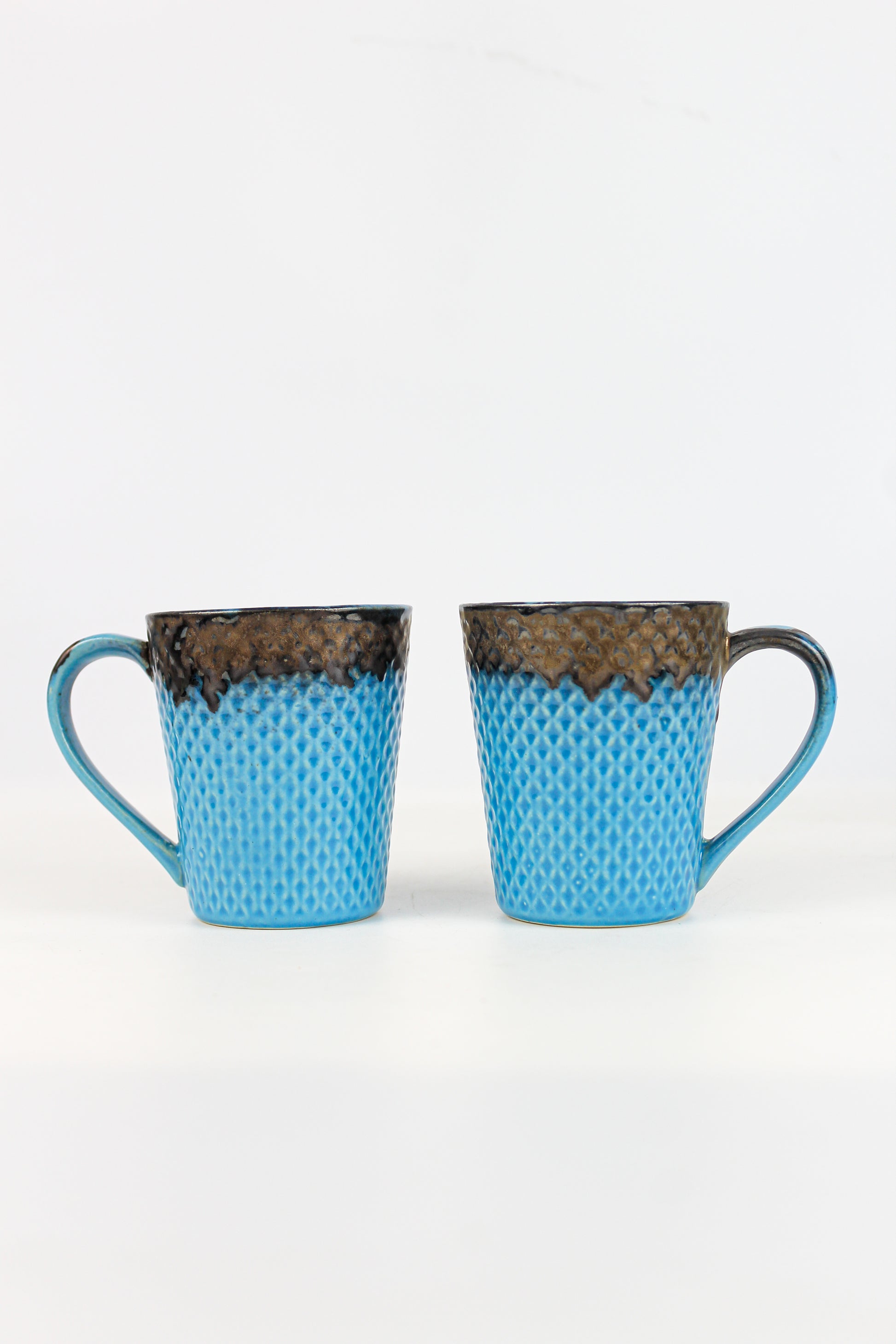l'heure du cafe - Leaf Green Handcrafted Ceramic Coffee Mugs