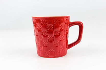 Tea Mate - Maroon/Red Handcrafted Ceramic Coffee Mugs