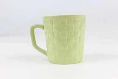Tea Mate - Pista/Cream Handcrafted Ceramic Coffee Mugs 