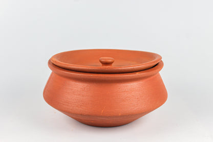 Terracotta Handi with Lid  (700 ml. Approx) -  Home N Earth